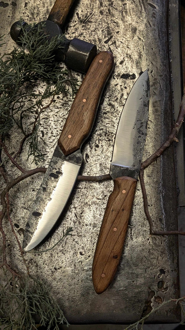 Réalisation d'un couteau fixe en Duo