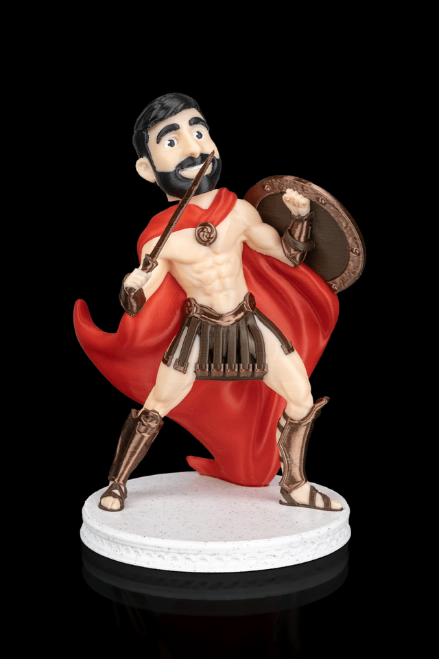 Mini-moi guerrier spartan