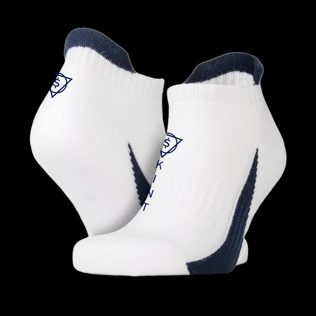 Skint Socks Trainer [white-navy]