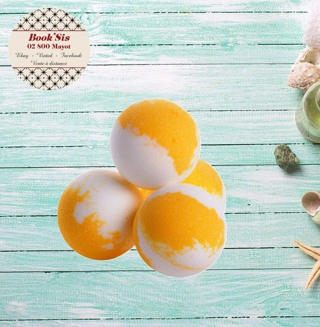 Bombe de bain 125 gr " Vanille "