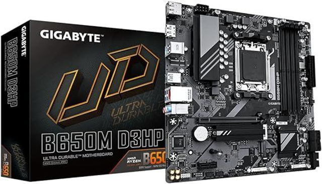 02.2.0004 – Scheda Madre Gigabyte B650M D3HP AM5 – Mid Range per Ryzen 7000 con DDR5