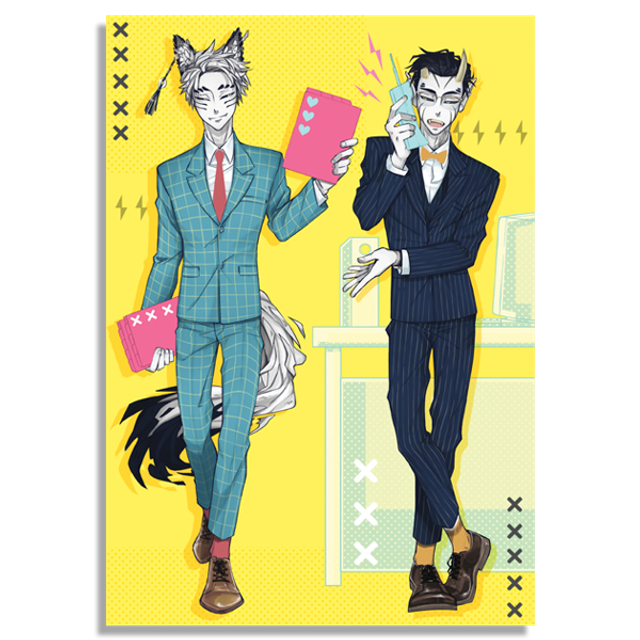 Snazzy Suits Print