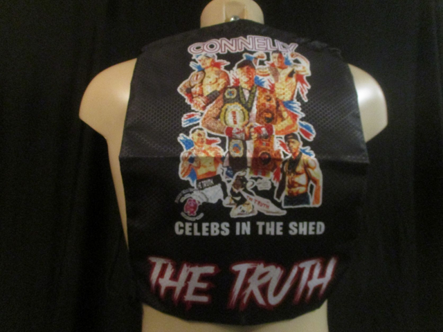 James 'The Truth' Connelly Picture Double Sided Drawstring Bag Drawstring Bag (Bare Knuckle Boxer) 