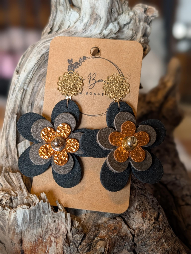 Boucles d'oreilles Collection Marguerite m092