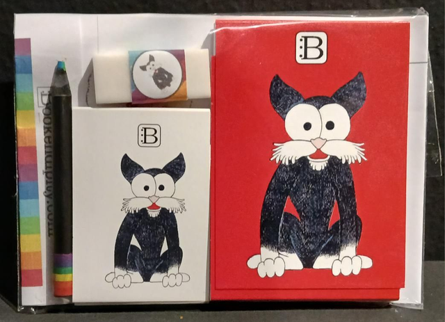 Leggi &amp; Colora - Kit Scrittura - Amici della Città - Gatto