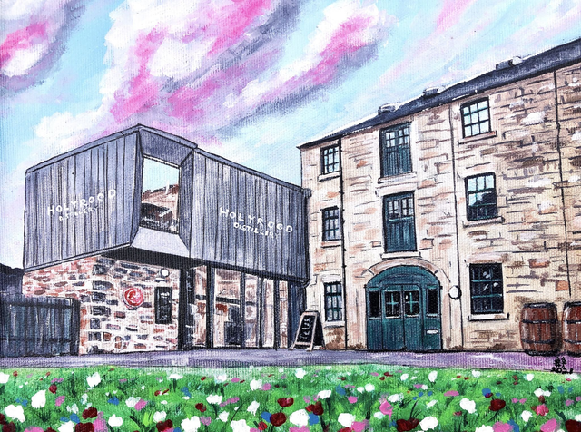 X4 Prints - Holyrood Distillery, Edinburgh 8"x10" (£7.50 per unit)