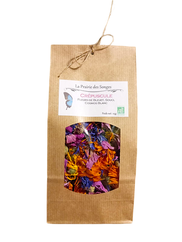 Crépuscule fleurs entières- bio 25g