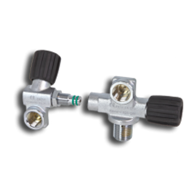 Robinet double M25 200bar 