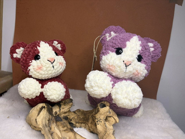 Chaton joueur – Version Velours & Version Fluffy 🐱