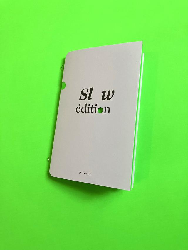 Slow édition - François Belsoeur