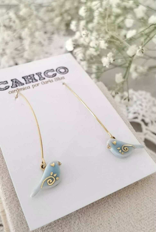 "Passarinhos" Brincos Compridos / Long Earings