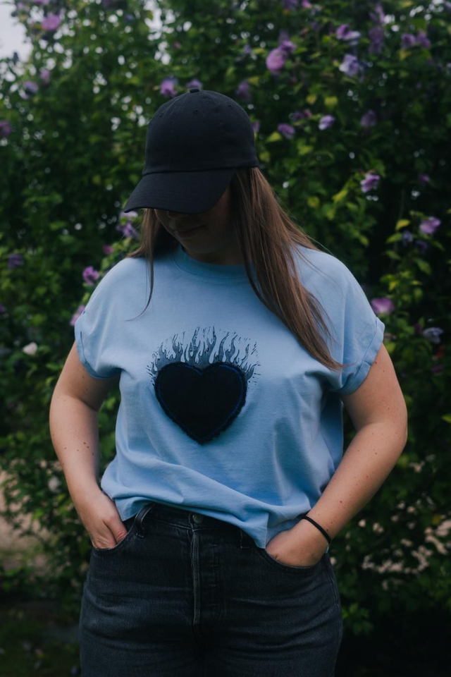 Coeur de flammes - Taille M