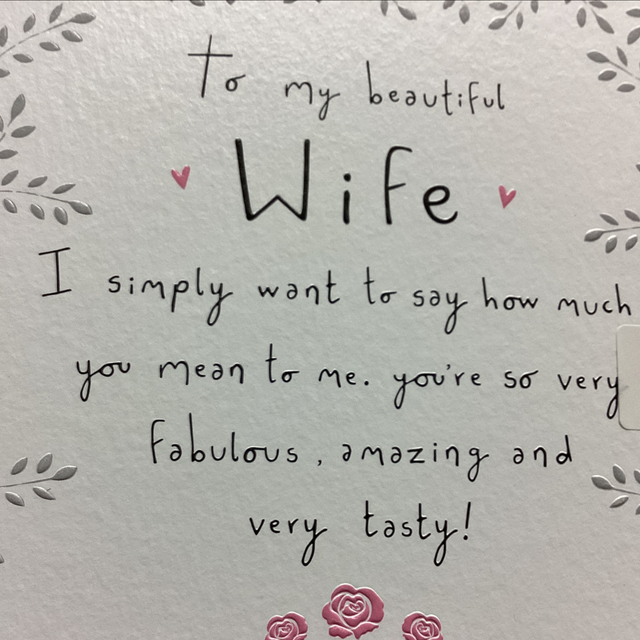 Birthday Relative - Wife WF