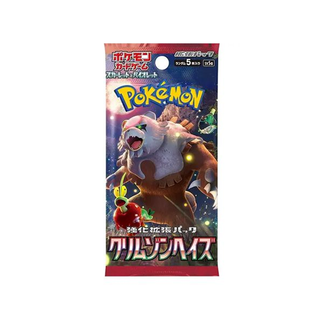 Pokemon TCG: Crimson Haze Booster Pack Japanese