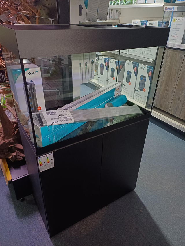 Oase Styleline 175 Compleetset + Onderkast Zwart | DIRECT UIT VOORRAAD LEVERBAAR!