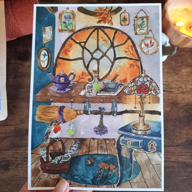 La petite herboristerie magique en Automne 