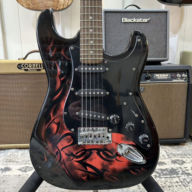 Jaxville 'Demon' Tribal Guitar