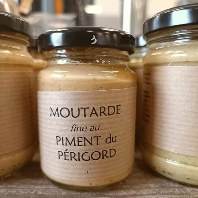 Moutarde fine au piment du Périgord Noir