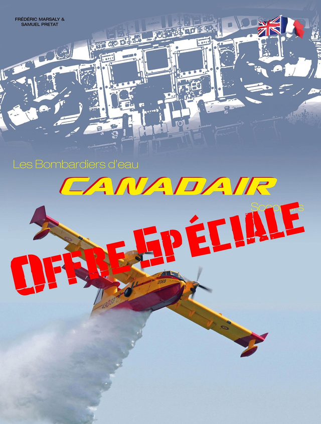 Bombardiers d'eau Canadair (FR/EN, couverture irisée/faulty cover)