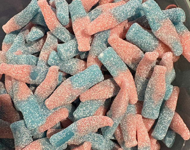 Bouteille cola bubble gum (100grs)