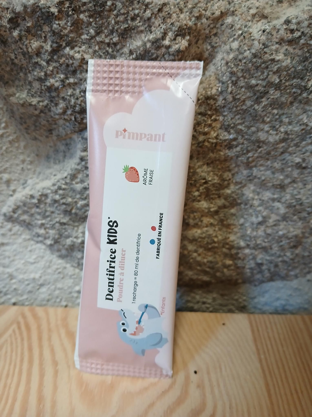 Recharge dentifrice fraise Pimpant 