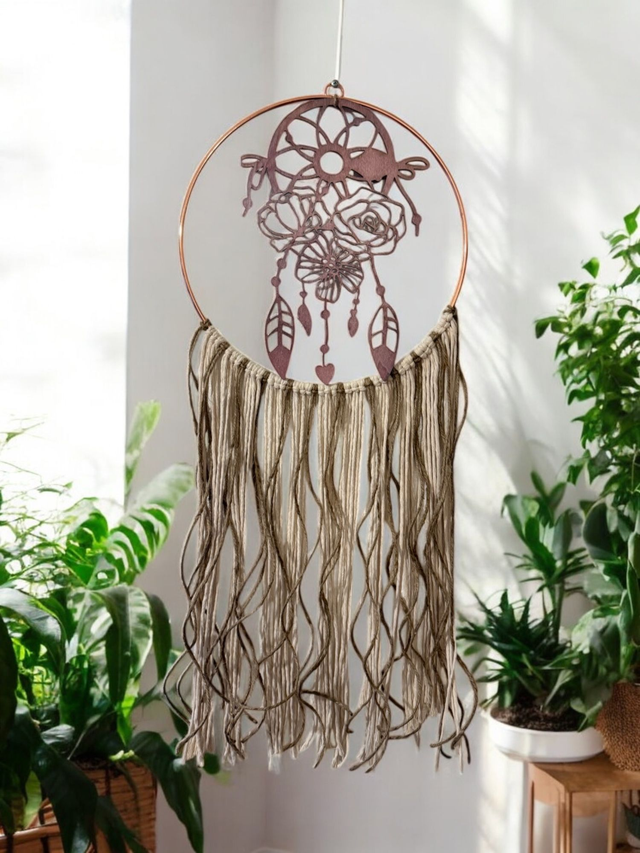 Attrape rêve en bois 