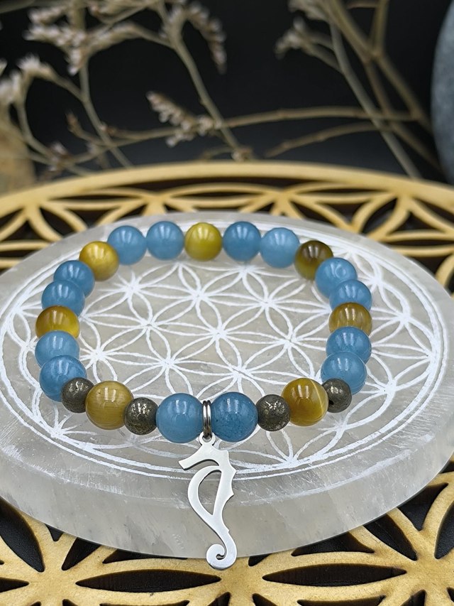 BP.015 Bracelet hyppocampe