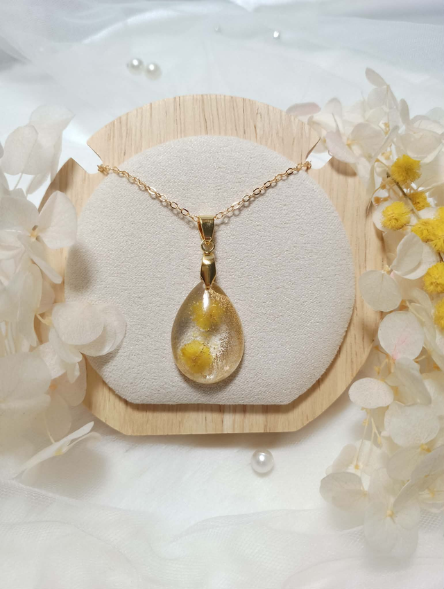 Colliers "Mimosa" - Doré