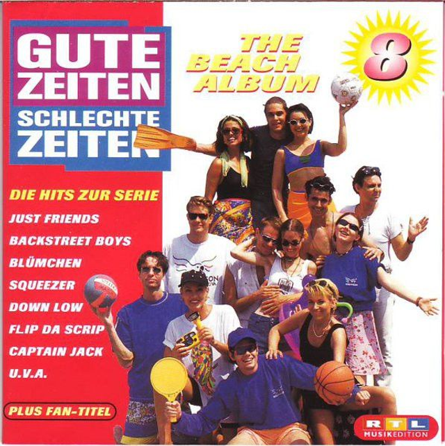 Various ‎– Gute Zeiten Schlechte Zeiten Vol. 8 - The Beach Album Audio CD