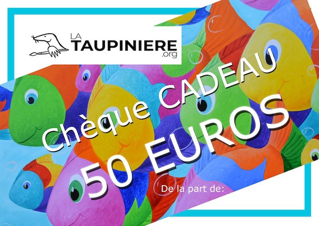 Chèque cadeau 50 euros