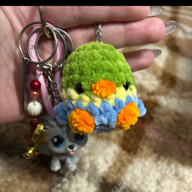 Porte-clés Perroquet