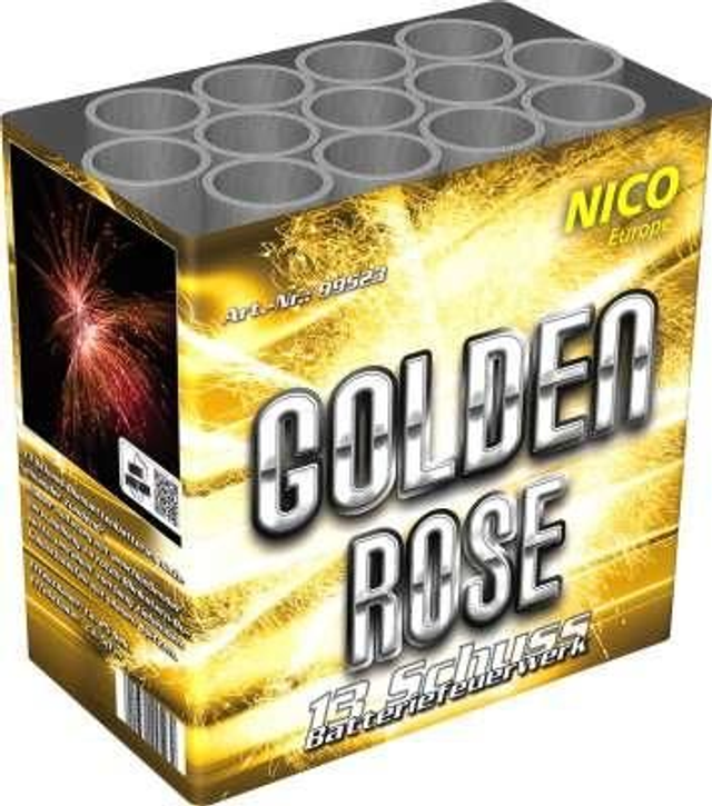 Golden Rose, 13 Schuss, 25 Sec