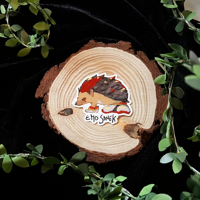 Sticker Sonic // Emo sanek