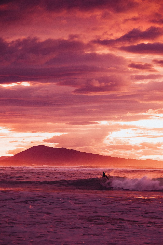 Bidart - Surf aux embruns