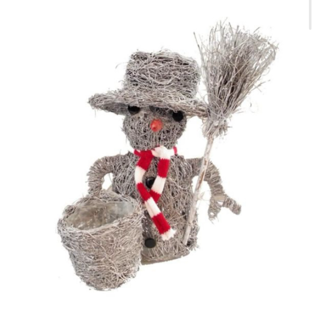 Snowman Planter