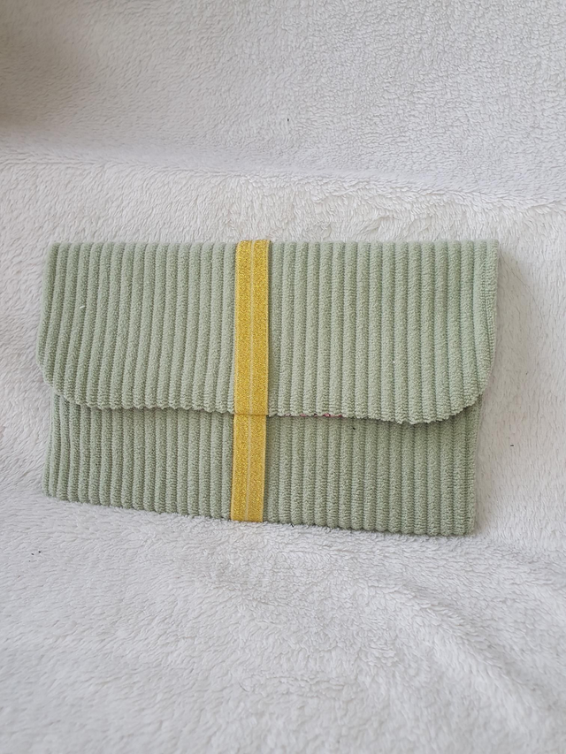 Jeannette Velours vert intérieur Appoline Vert