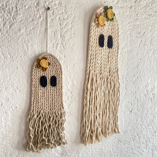 Fantôme en Macramé 