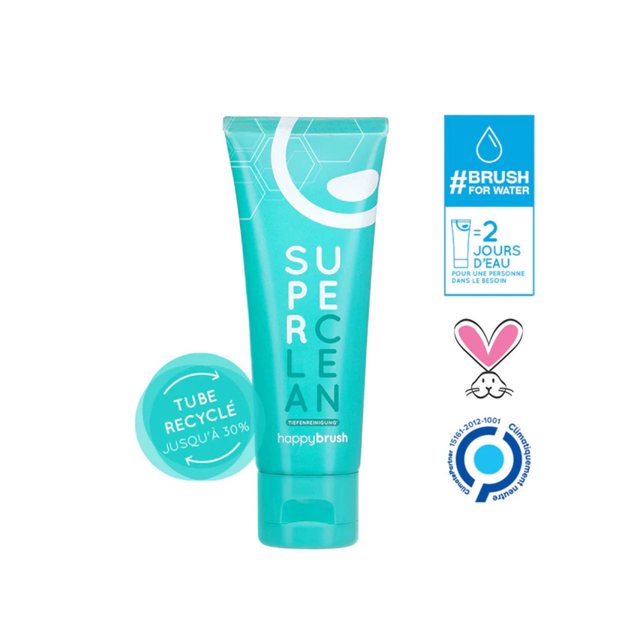 HAPPYBRUSH Dentifrice SuperClean