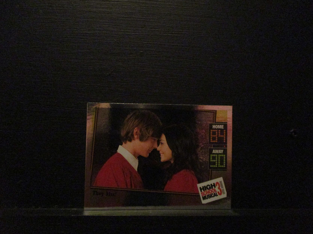 They Kiss! - Finale Card High School Musical 3 Senior Year Original Trading Card