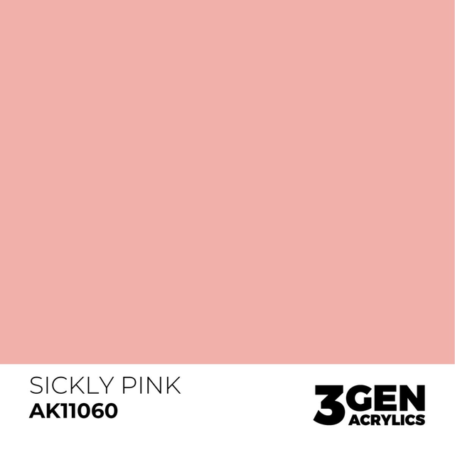 3rd Gen. Acrylics 60 Sickly Pink