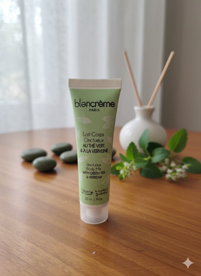 Lait pour le corps thé vert verveine (Blancrème Paris)