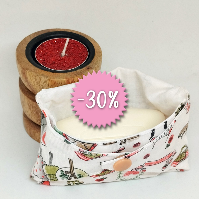 SÅPE La pochette à savon pratique, douce et réutilisable