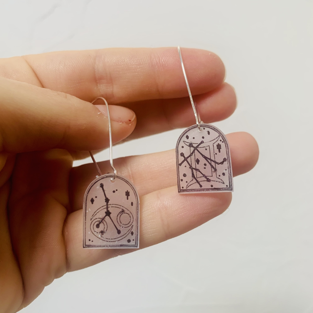 Boucles d'Oreilles Constellations à composer soi-même