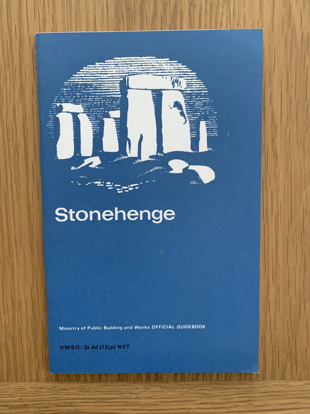 Stonehenge Booklet Dept of Environment ~RS Newall with Fold Out Map 1959