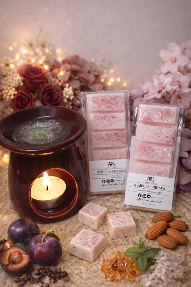 Tablette Fondant parfumé - Nymphea Chrysea - Parfum Chic 