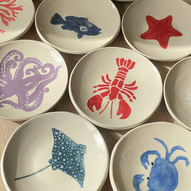 Grande Assiette La Mer Ø 22 cm