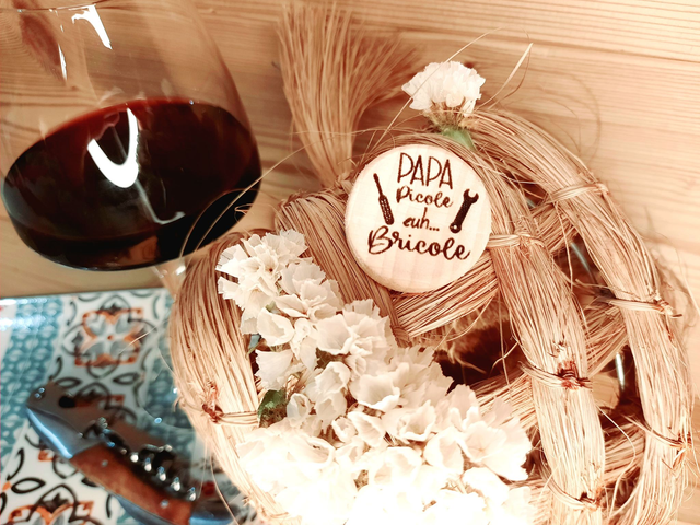 Bouchon en Bois et Liège - &quot; Papa Bricole &quot;