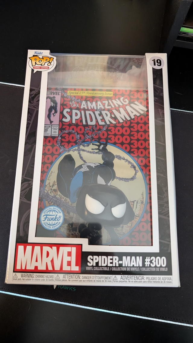 Funko Pop Comic Cover 19 Marvel The Amazing Spider-Man #300