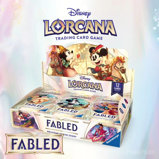 Disney Lorcana:  Fabled - Booster Display (julkaisu 5.9.2025)