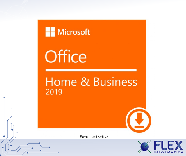 LICENÇA OFFICE 2019 HOME E BUSINESS ESD DIGITAL T5D-03191